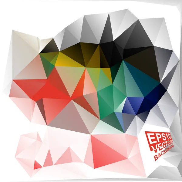 Modelos de Design Multicolor. Geometric Triangular Abstract Modern Vector Background . — Vetor de Stock