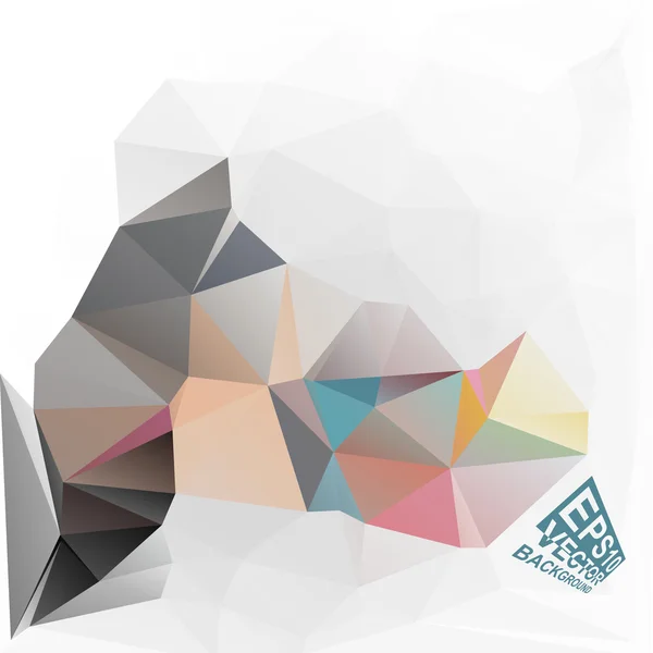 Modelos de Design Multicolor. Geometric Triangular Abstract Modern Vector Background . — Vetor de Stock