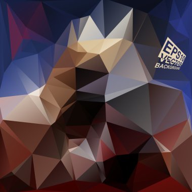 çok renkli tasarım şablonları. geometrik üçgen soyut modern vektör arka plan. 