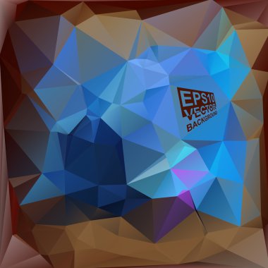 çok renkli tasarım şablonları. geometrik üçgen soyut modern vektör arka plan. 