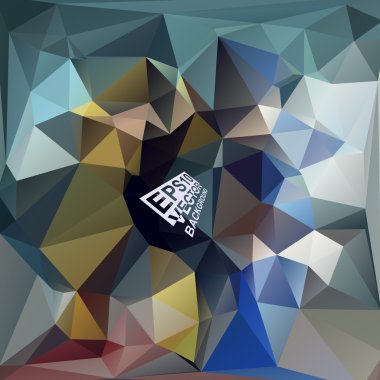 çok renkli tasarım şablonları. geometrik üçgen soyut modern vektör arka plan. 