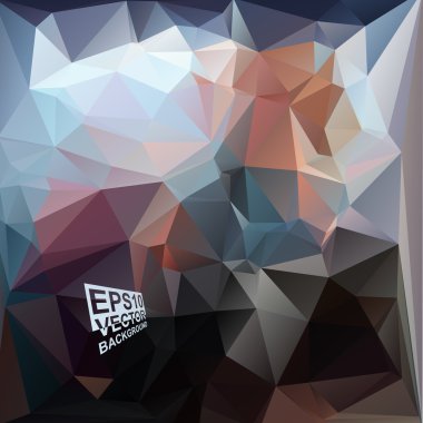 çok renkli tasarım şablonları. geometrik üçgen soyut modern vektör arka plan. 