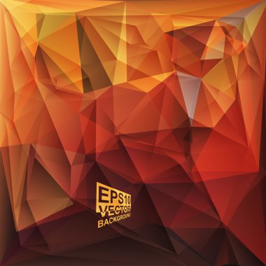 çok renkli tasarım şablonları. geometrik üçgen soyut modern vektör arka plan. 