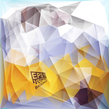 çok renkli tasarım şablonları. geometrik üçgen soyut modern vektör arka plan. 