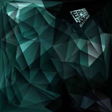 çok renkli tasarım şablonları. geometrik üçgen soyut modern vektör arka plan. 