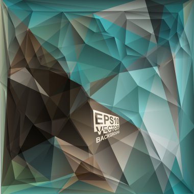 çok renkli tasarım şablonları. geometrik üçgen soyut modern vektör arka plan. 