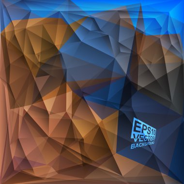 çok renkli tasarım şablonları. geometrik üçgen soyut modern vektör arka plan. 