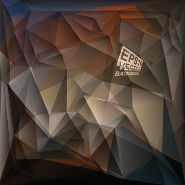 çok renkli tasarım şablonları. geometrik üçgen soyut modern vektör arka plan. 