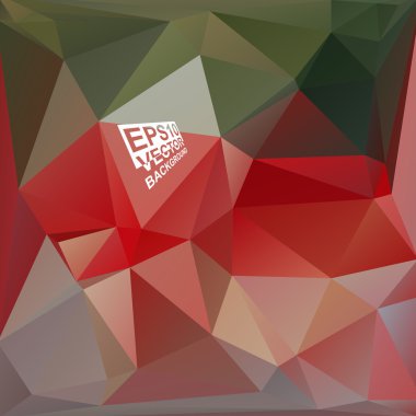 çok renkli tasarım şablonları. geometrik üçgen soyut modern vektör arka plan. 