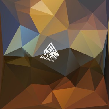 çok renkli tasarım şablonları. geometrik üçgen soyut modern vektör arka plan. 