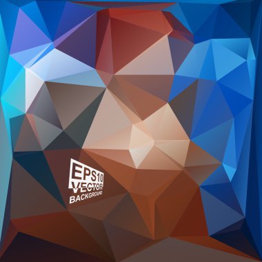 çok renkli tasarım şablonları. geometrik üçgen soyut modern vektör arka plan. 