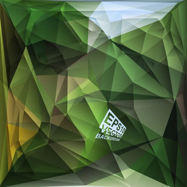 多色のデザイン テンプレート。幾何学的三角形の抽象的な現代ベクトルの背景. — ストックベクタ