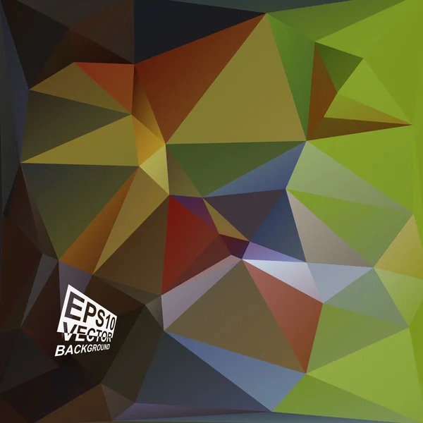 Șabloane de design multicolore. Geometric Triunghiular Abstract Modern Vector Background . — Vector de stoc