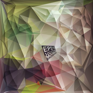 çok renkli tasarım şablonları. geometrik üçgen soyut modern vektör arka plan. 