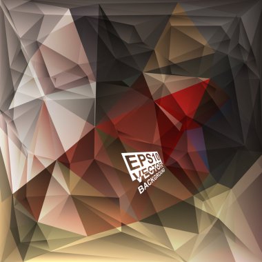 çok renkli tasarım şablonları. geometrik üçgen soyut modern vektör arka plan. 