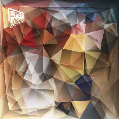 çok renkli tasarım şablonları. geometrik üçgen soyut modern vektör arka plan. 
