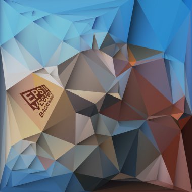 çok renkli tasarım şablonları. geometrik üçgen soyut modern vektör arka plan. 