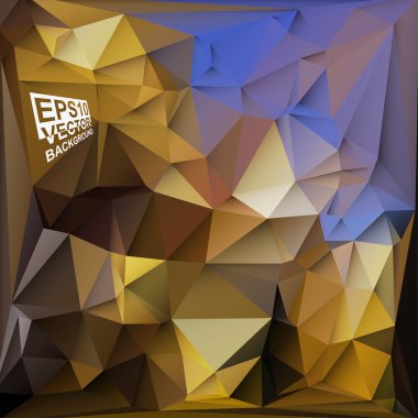 çok renkli tasarım şablonları. geometrik üçgen soyut modern vektör arka plan. 