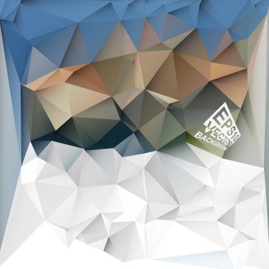 geometrik arka plan tasarımı - vektör çizim kullanmak için