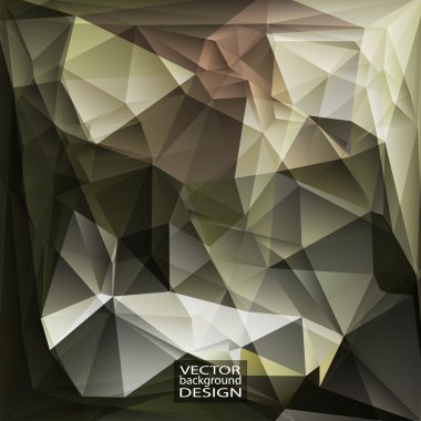 çok renkli tasarım şablonları. geometrik üçgen soyut modern vektör arka plan. 