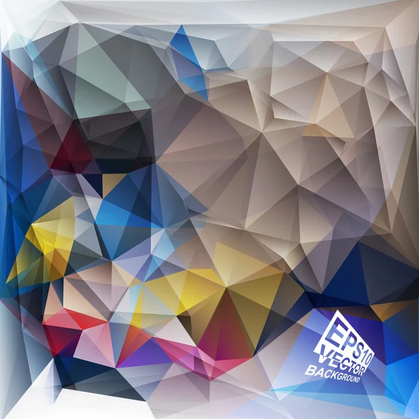 Modelos de Design Multicolor. Geometric Triangular Abstract Modern Vector Background . — Vetor de Stock