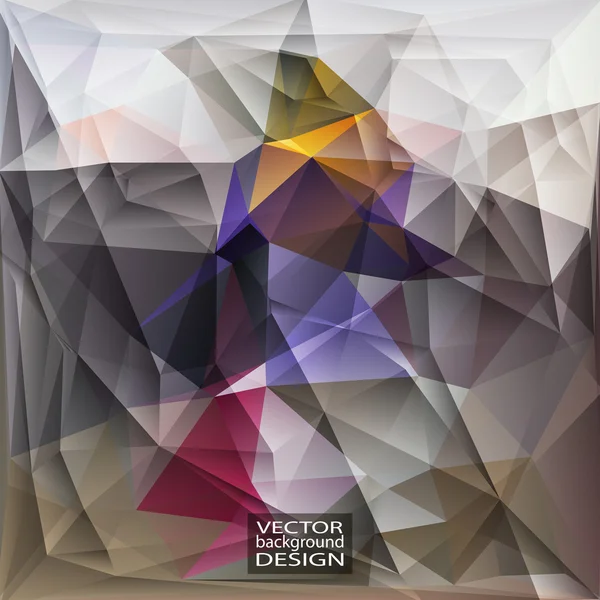 Modelos de Design Multicolor. Geometric Triangular Abstract Modern Vector Background . — Vetor de Stock