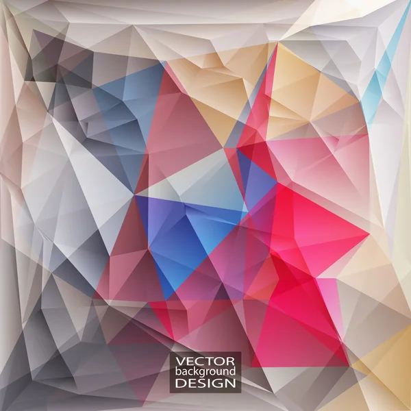 Modelos de Design Multicolor. Geometric Triangular Abstract Modern Vector Background . — Vetor de Stock