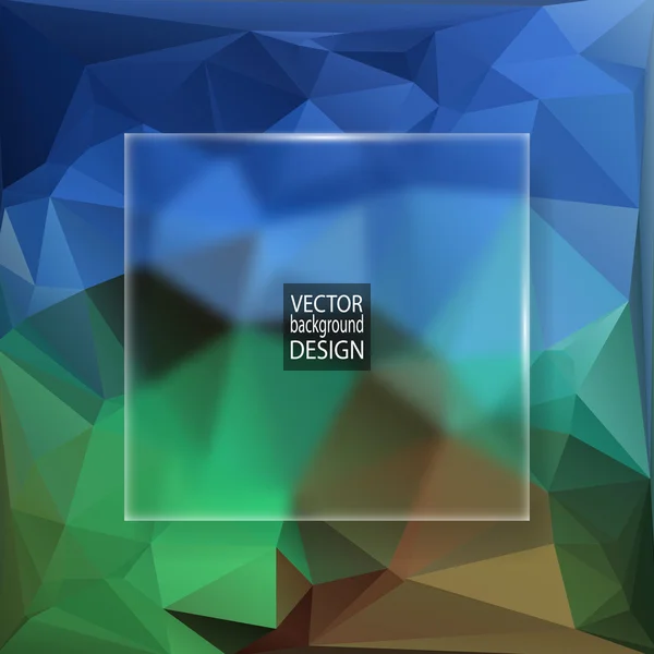 Modelos de Design Multicolor. Geometric Triangular Abstract Modern Vector Background . — Vetor de Stock