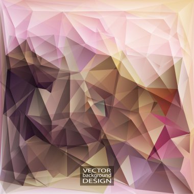 geometrik arka plan tasarımı - vektör çizim kullanmak için