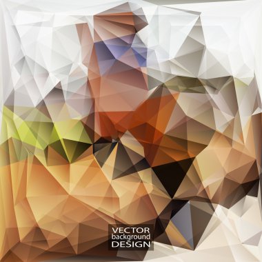 geometrik arka plan tasarımı - vektör çizim kullanmak için