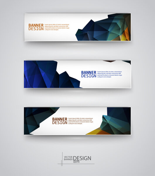 Шаблоны веб-дизайна. Набор баннеров
