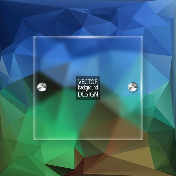 Modelli di design multicolore. Sfondo vettoriale moderno astratto triangolare geometrico . — Vettoriale Stock