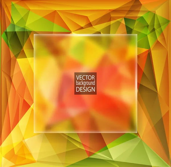 Multicolor ontwerpsjablonen. geometrische driehoekige abstracte moderne vector achtergrond. — Stockvector