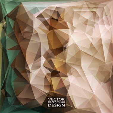çok renkli tasarım şablonları. geometrik üçgen soyut modern vektör arka plan. 