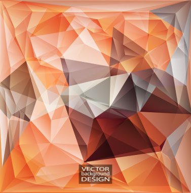 çok renkli tasarım şablonları. geometrik üçgen soyut modern vektör arka plan. 