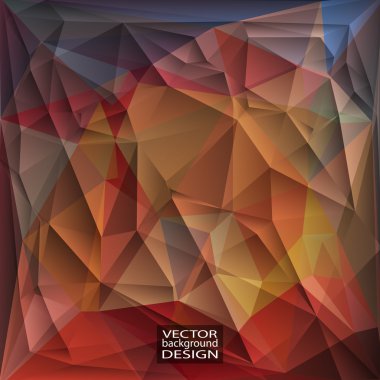 çok renkli tasarım şablonları. geometrik üçgen soyut modern vektör arka plan. 