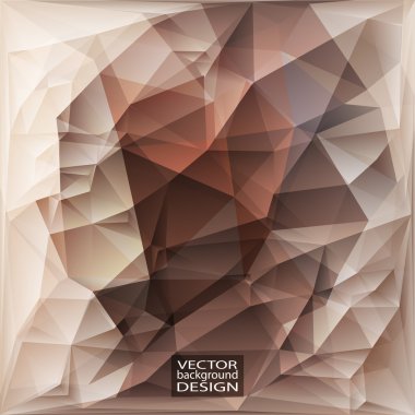 geometrik üçgen soyut modern vektör arka plan. 
