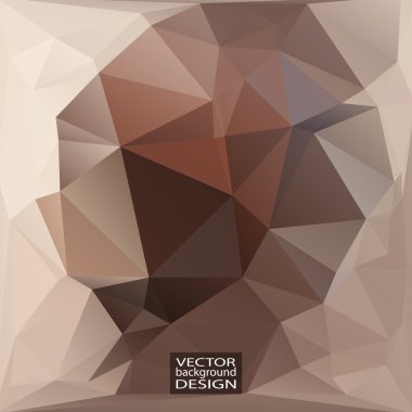 geometrik üçgen soyut modern vektör arka plan. 