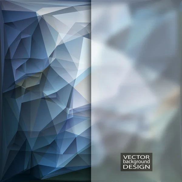 Modèles de conception multicolore avec insert en verre givré . — Image vectorielle