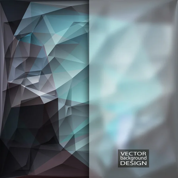 Modèles de conception multicolore avec insert en verre givré . — Image vectorielle