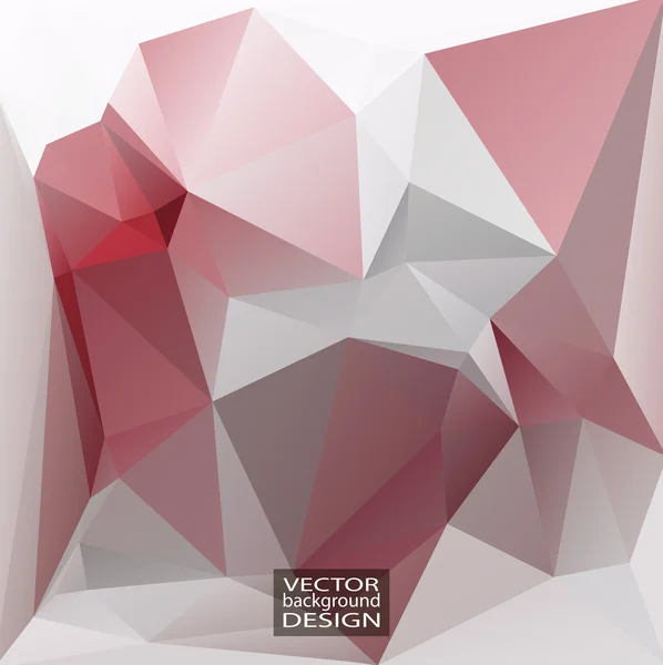 Geometrische driehoekige abstracte moderne vector achtergrond. — Stockvector