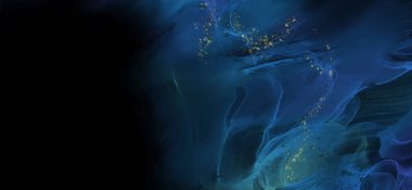 Renkli fırça elementleri olan zarif bir afiş tasarımı. Soyut dekorasyon. Vektör illüstrasyonu.