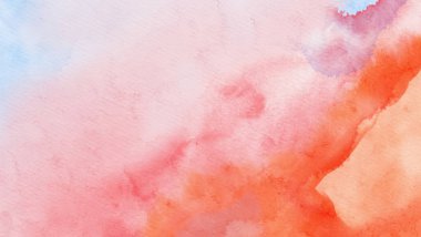 Soyut mavi suluboya boya arka plan. Pankart unsuru tasarla. Vektör illüstrasyonu