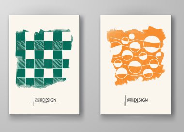 Sulu Boya eleman ile arka plan.