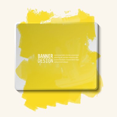 Sanatsal arka plan boya eleman ile.