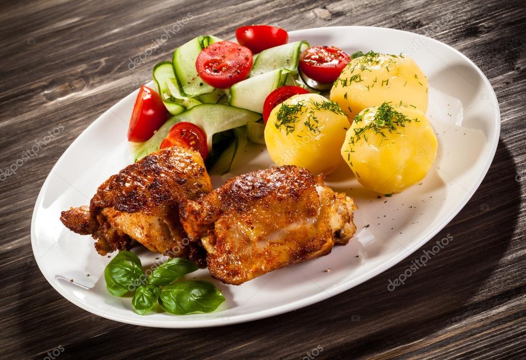 Calorias muslo de pollo ala brasa