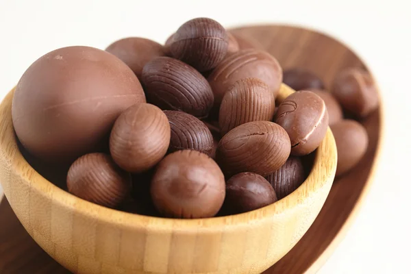 Œufs de Pâques au chocolat — Photo