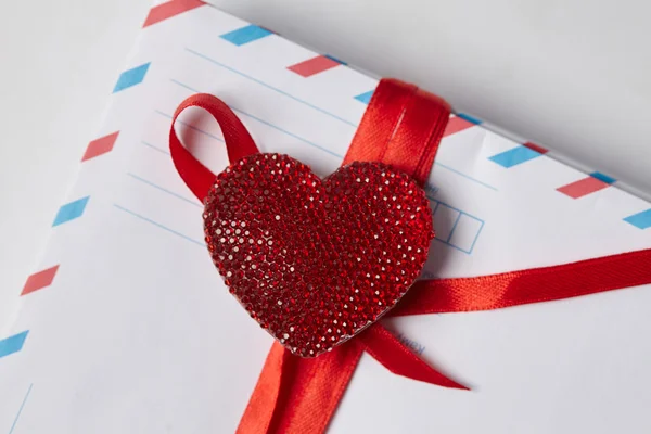 Envelopes de dia de Valentim — Fotografia de Stock