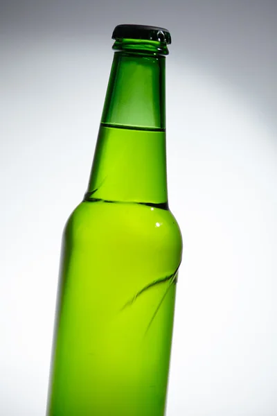 Botella de cerveza verde — Foto de Stock