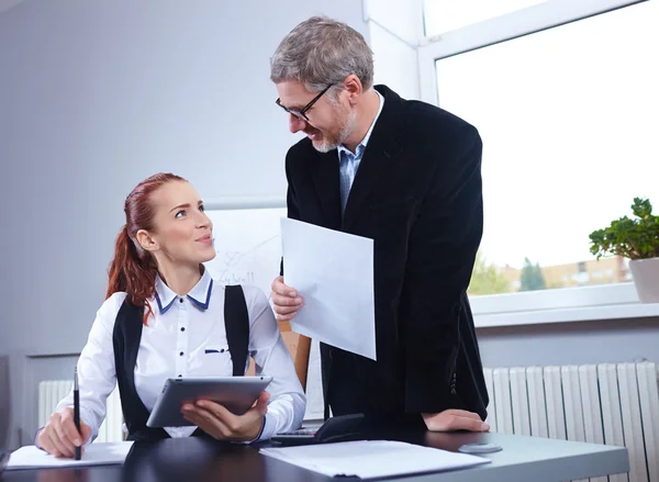 Business people in the office — Stock Photo, Image